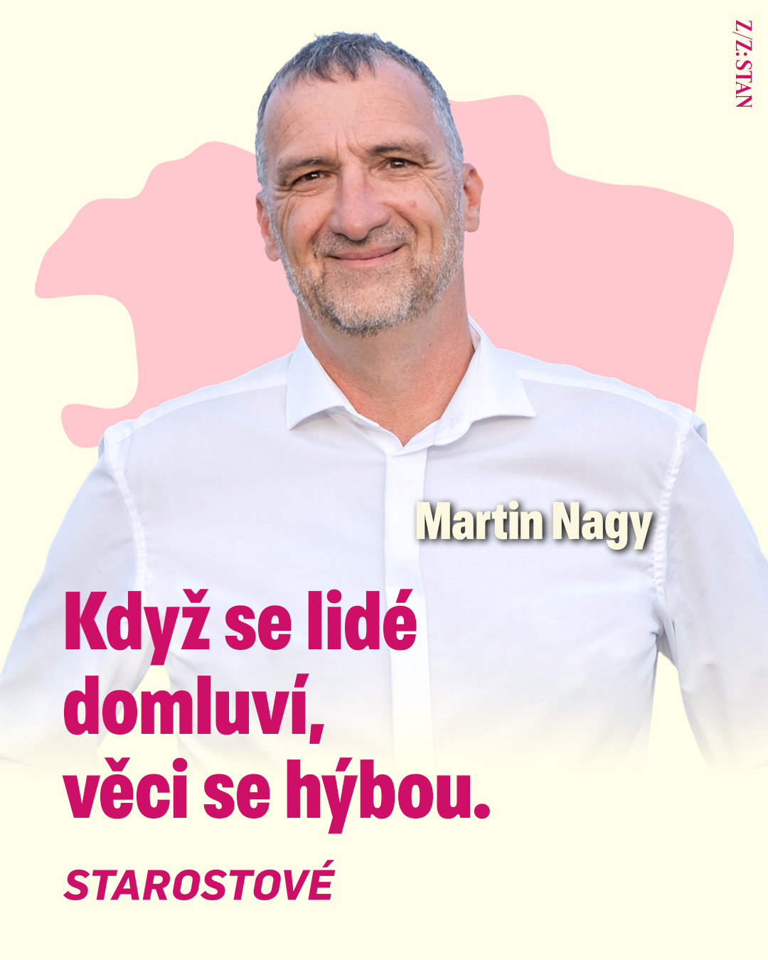 Martin Nagy, lídr kandidátky